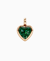 Zambian Lab Emerald / Heart / 4ct