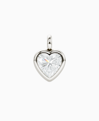 White Lab Diamond / Heart / 4ct