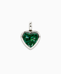 Zambian Lab Emerald / Heart / 4ct