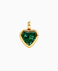 Zambian Lab Emerald / Heart / 4ct