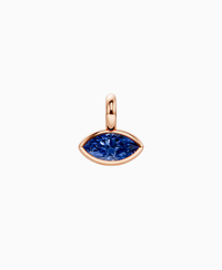 Royal Blue Lab Sapphire / Marquise (EW) / 1ct
