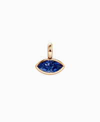 Royal Blue Lab Sapphire / Marquise (EW) / 1ct