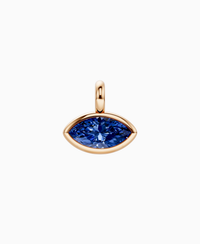 Royal Blue Lab Sapphire / Marquise (EW) / 2ct