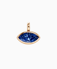 Royal Blue Lab Sapphire / Marquise (EW) / 3ct