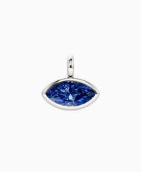 Royal Blue Lab Sapphire / Marquise (EW) / 3ct