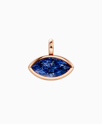Royal Blue Lab Sapphire / Marquise (EW) / 3.5ct