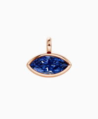 Royal Blue Lab Sapphire / Marquise (EW) / 4ct