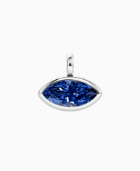 Royal Blue Lab Sapphire / Marquise (EW) / 4ct