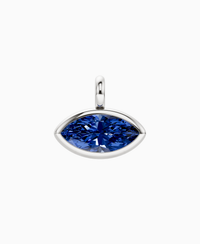 Royal Blue Lab Sapphire / Marquise (EW) / 4ct