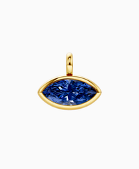 Royal Blue Lab Sapphire / Marquise (EW) / 4ct