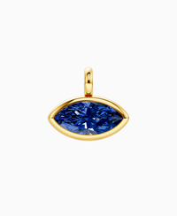 Royal Blue Lab Sapphire / Marquise (EW) / 4ct