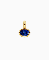 Royal Blue Lab Sapphire / Oval (EW) / 1ct