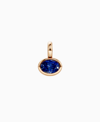 Royal Blue Lab Sapphire / Oval (EW) / 1ct