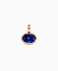 Royal Blue Lab Sapphire / Oval (EW) / 1.5ct
