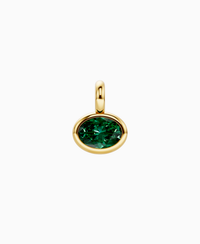 Zambian Lab Emerald / Oval (EW) / 1.5ct