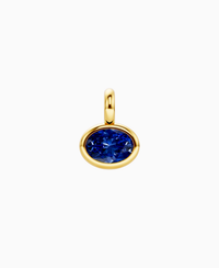 Royal Blue Lab Sapphire / Oval (EW) / 1.5ct