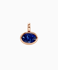 Royal Blue Lab Sapphire / Oval (EW) / 2ct