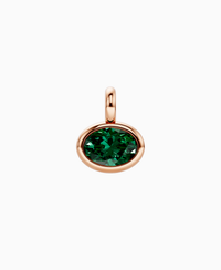 Zambian Lab Emerald / Oval (EW) / 2ct