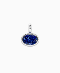 Royal Blue Lab Sapphire / Oval (EW) / 2ct