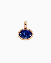 Royal Blue Lab Sapphire / Oval (EW) / 2ct