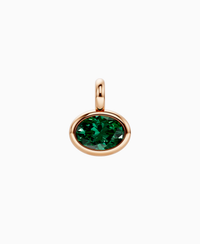 Zambian Lab Emerald / Oval (EW) / 2ct