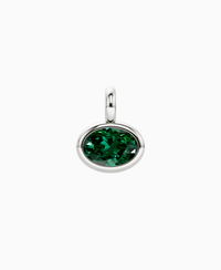 Zambian Lab Emerald / Oval (EW) / 2ct