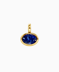 Royal Blue Lab Sapphire / Oval (EW) / 2ct