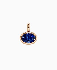 Royal Blue Lab Sapphire / Oval (EW) / 2ct