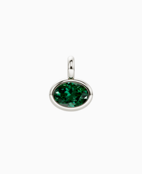 Zambian Lab Emerald / Oval (EW) / 2ct