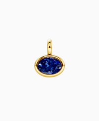 Royal Blue Lab Sapphire / Oval (EW) / 2ct