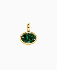 Zambian Lab Emerald / Oval (EW) / 2ct