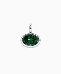 Zambian Lab Emerald / Oval (EW) / 2.5ct
