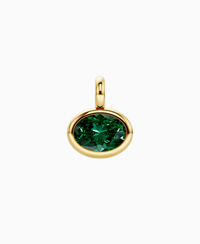 Zambian Lab Emerald / Oval (EW) / 2.5ct