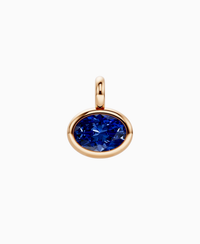Royal Blue Lab Sapphire / Oval (EW) / 2.5ct