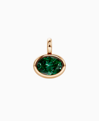 Zambian Lab Emerald / Oval (EW) / 2.5ct