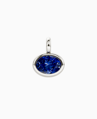 Royal Blue Lab Sapphire / Oval (EW) / 2.5ct