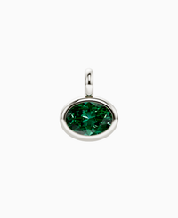 Zambian Lab Emerald / Oval (EW) / 2.5ct