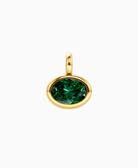 Zambian Lab Emerald / Oval (EW) / 2.5ct