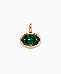 Zambian Lab Emerald / Oval (EW) / 3ct