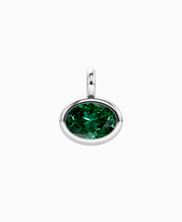 Zambian Lab Emerald / Oval (EW) / 3ct