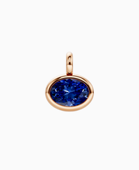 Royal Blue Lab Sapphire / Oval (EW) / 3ct