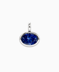 Royal Blue Lab Sapphire / Oval (EW) / 3ct