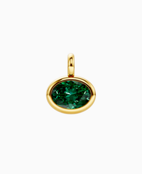 Zambian Lab Emerald / Oval (EW) / 3ct