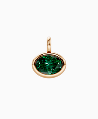Zambian Lab Emerald / Oval (EW) / 3ct