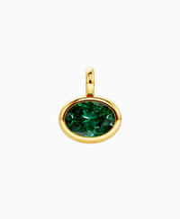 Zambian Lab Emerald / Oval (EW) / 3ct