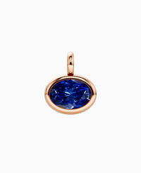 Royal Blue Lab Sapphire / Oval (EW) / 3.5ct