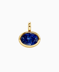 Royal Blue Lab Sapphire / Oval (EW) / 3.5ct