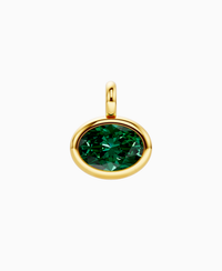 Zambian Lab Emerald / Oval (EW) / 3.5ct