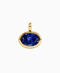 Royal Blue Lab Sapphire / Oval (EW) / 4ct