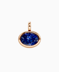 Royal Blue Lab Sapphire / Oval (EW) / 4ct